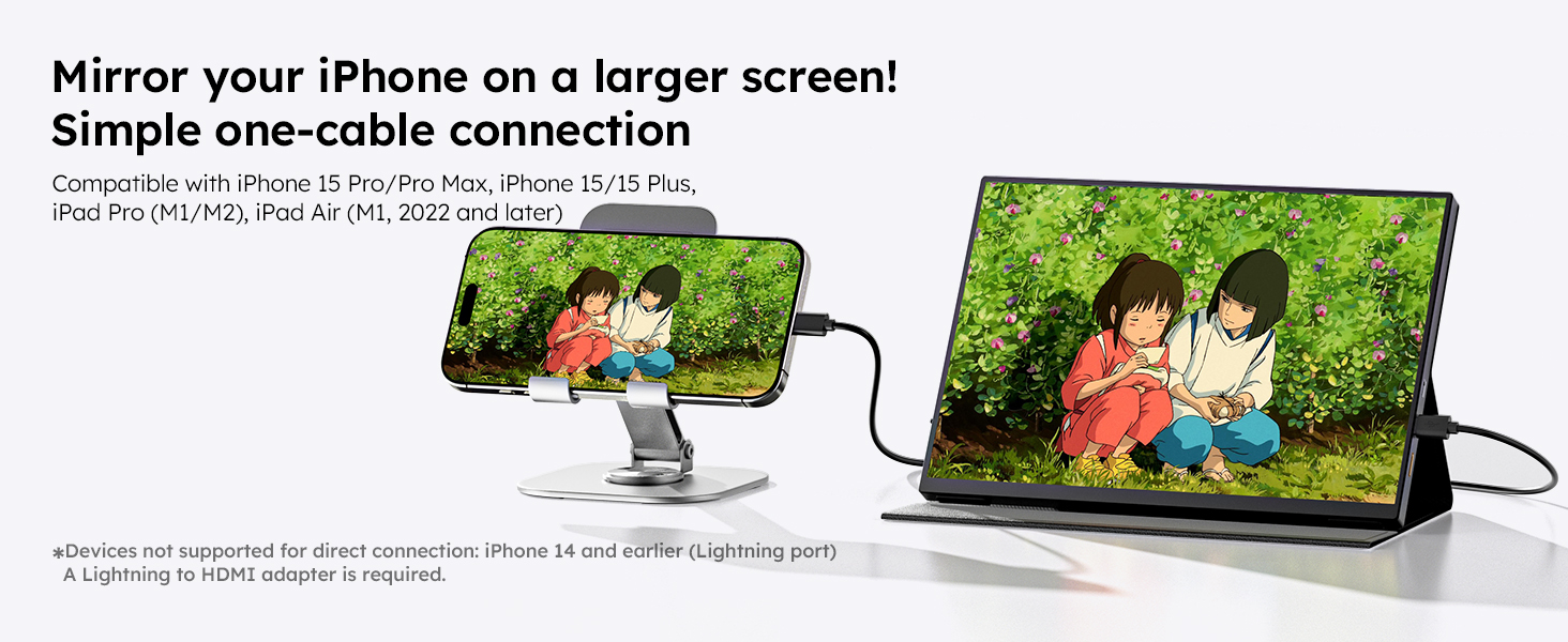 Portable Monitor for Laptop