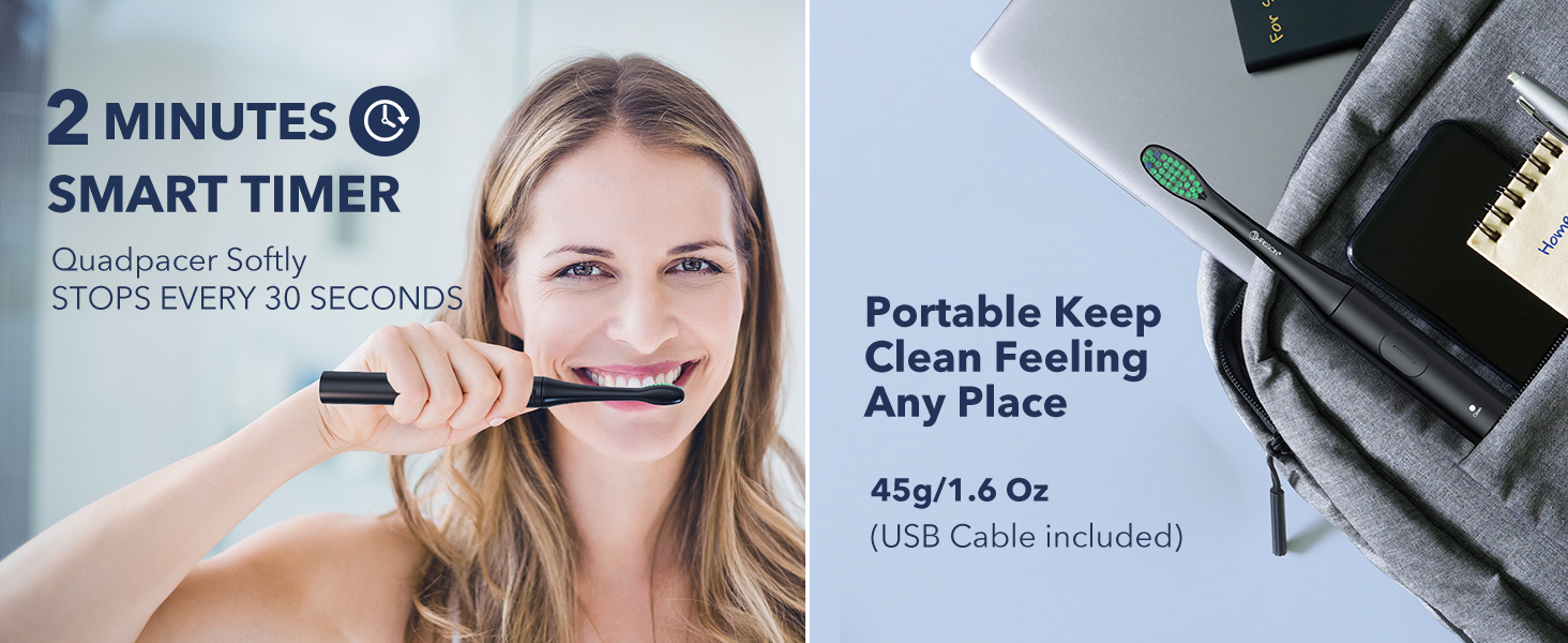 electric toothbrush black