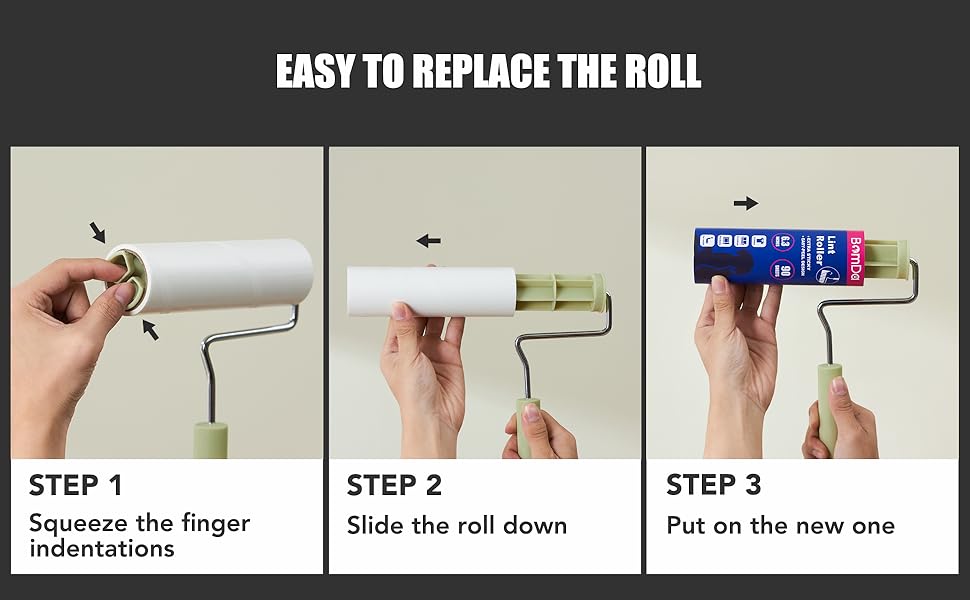 sticky lint roller for pet hair