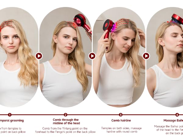 Electric Scalp Massage Comb