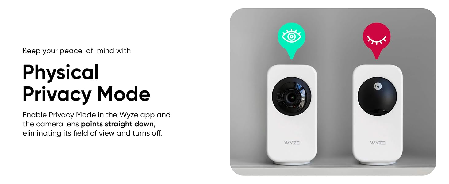 Wyze Indoor Cam Pan Privacy Mode