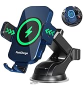 C178-Blue Wireless Car Charger