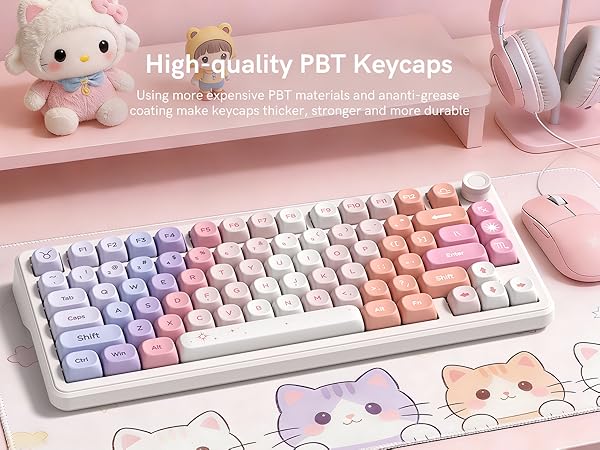 High-quality PBT Keycaps