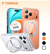 TORRAS Upgrade 360 Magnetic Stand for iPhone 17 PRO Case with Camera Control Button, Fit for MagS...