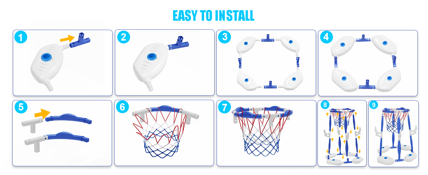 basketball hoop pool