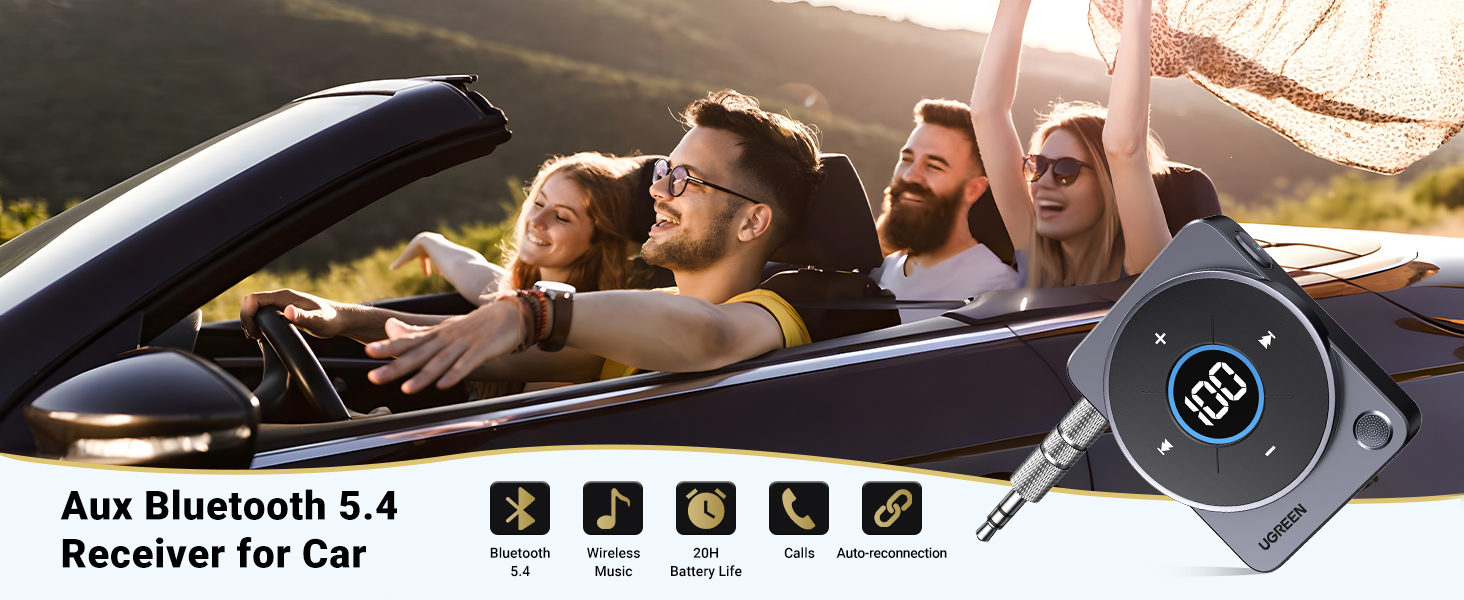 aux bluetooth adapter for car