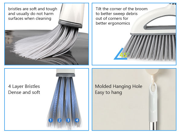 Angle Brooms for Sweeping Indoor