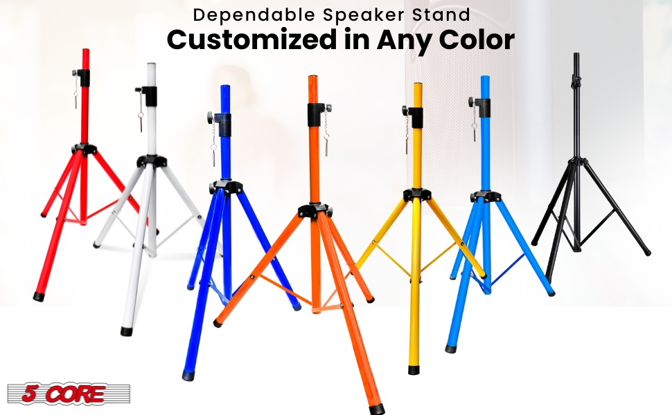Premium Speaker Stands,PA DJ Tripod Speaker Stand,Universal Dual PA DJ Tripod,PA Speaker Stand