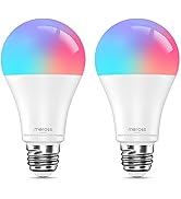 meross Wi-Fi Smart Light Bulb, Color Changing Led Bulbs Compatible with Alexa and Google Home, 27...
