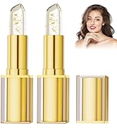jioijioi 2Pcs True Tone PH Adjusting Lipstick,Clear lip stick That Changes Color,PH Lipstick Colo...