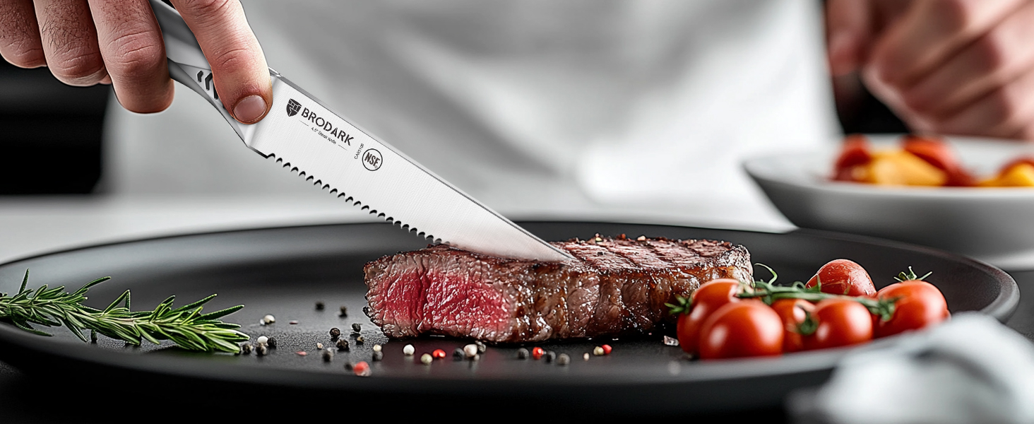 Shark Series Steak Knife Set