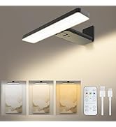 MIOBLUE Rechargeable Picture Lights for Wall, Painting Light Battery Powered with Remote, Art Lig...