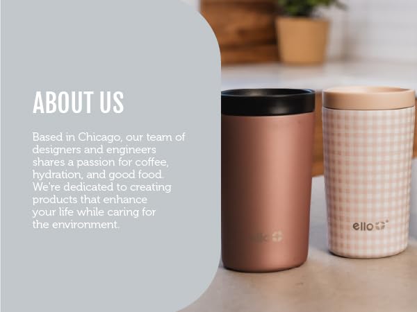 ello jones stainless steel travel coffee mug