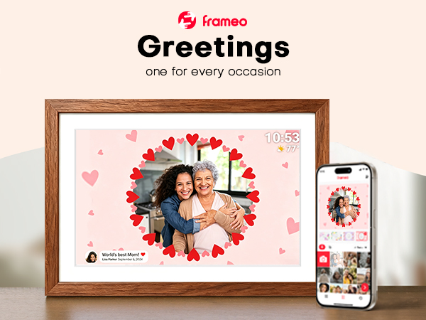 pastigio digital picture frame