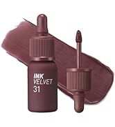 Peripera Ink the Velvet Lip Tint - High Pigment Color, Longwear, Weightless, Gluten-Free, Paraben...