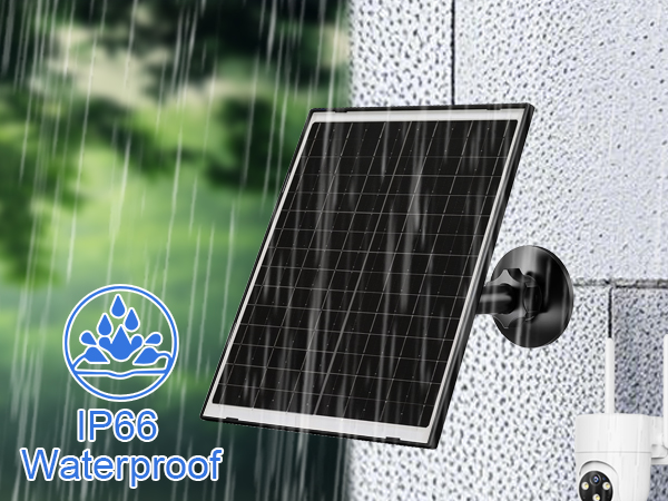 Solar Panel for Security Camera