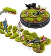 Warmtree 1 Box Static Grass Bushy Tufts Lowland Shrubs Scenery DIY Miniature 3D Tree Branches and...