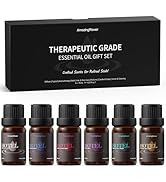 AMAZING FLOWER Hotel Scent Diffuser Oils, Fragrance Oils Set, 10mL | 0.34 Fl Oz x 6