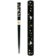 JapanBargain 3685, Japaese Travel Chopsticks with Case Reusable Chinese Korean Bamboo Portable Ch...