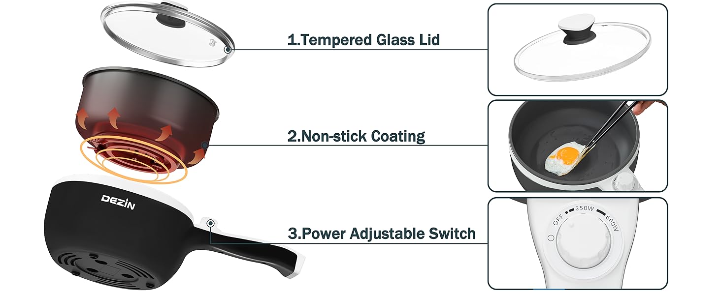 Dezin Hot Pot Electric Upgraded