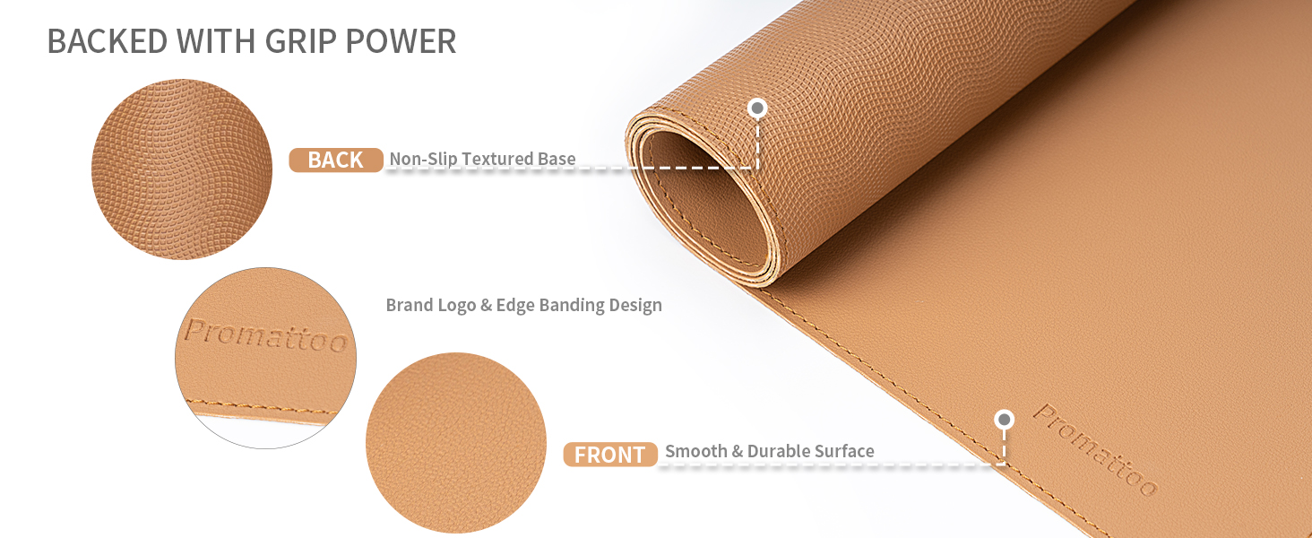 leather desk protector mat