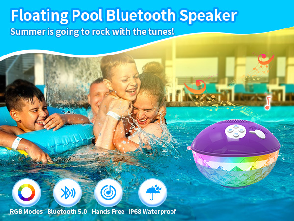floating pool speaker