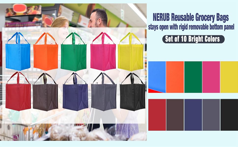 reusable grocery bags