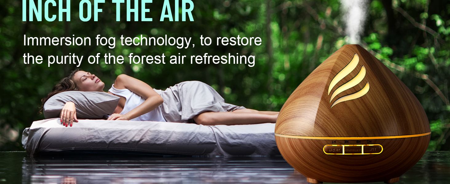 500ML Aroma Diffuser with Remote Control