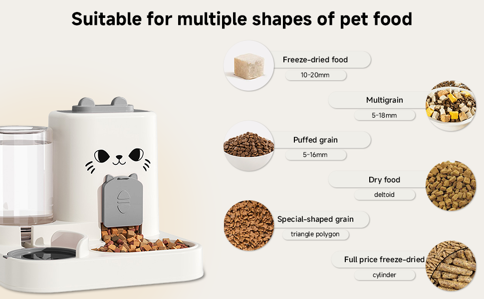 cat dog food dispenser