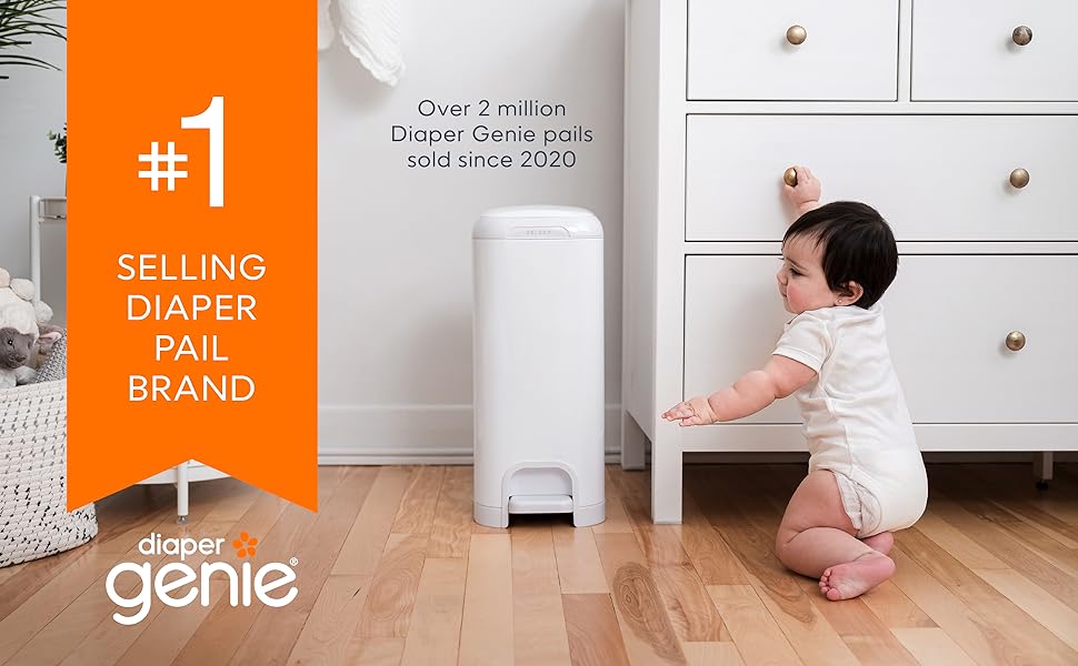 #1 selling diaper pail brand