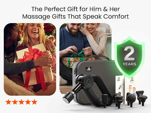 Massage Gun with Infrared Light