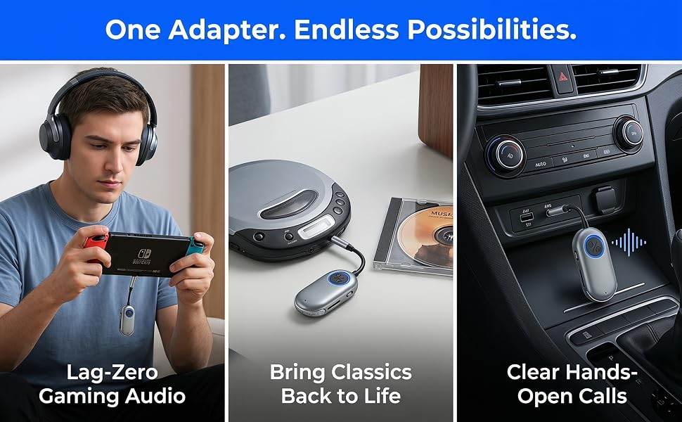 Bluetooth Wireless Audio Transmitter