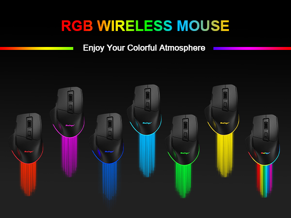 backlit wireless mouse