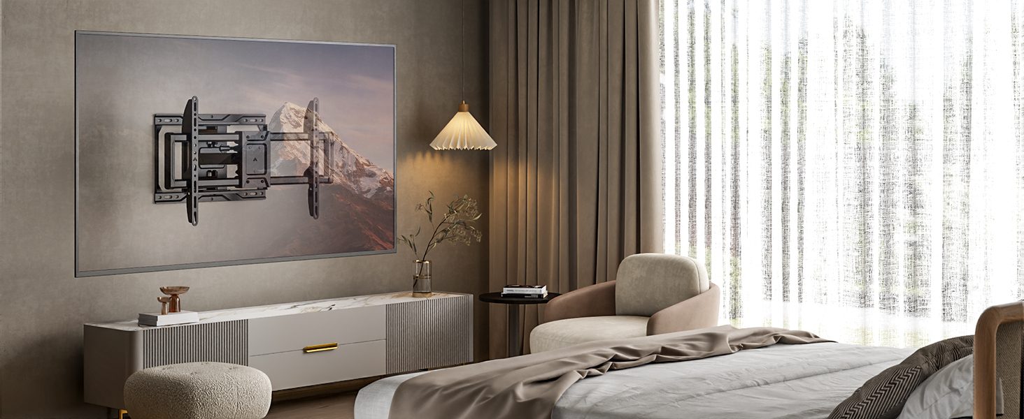 full motion tv mount 75 inch