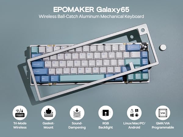 Galaxy65 Wireless Gaming Keyboard