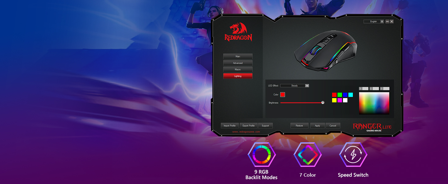 Customizable Backlits and Effects