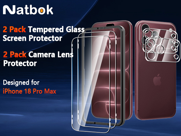  iPhone 18 Pro Max Glass Screen Protector 