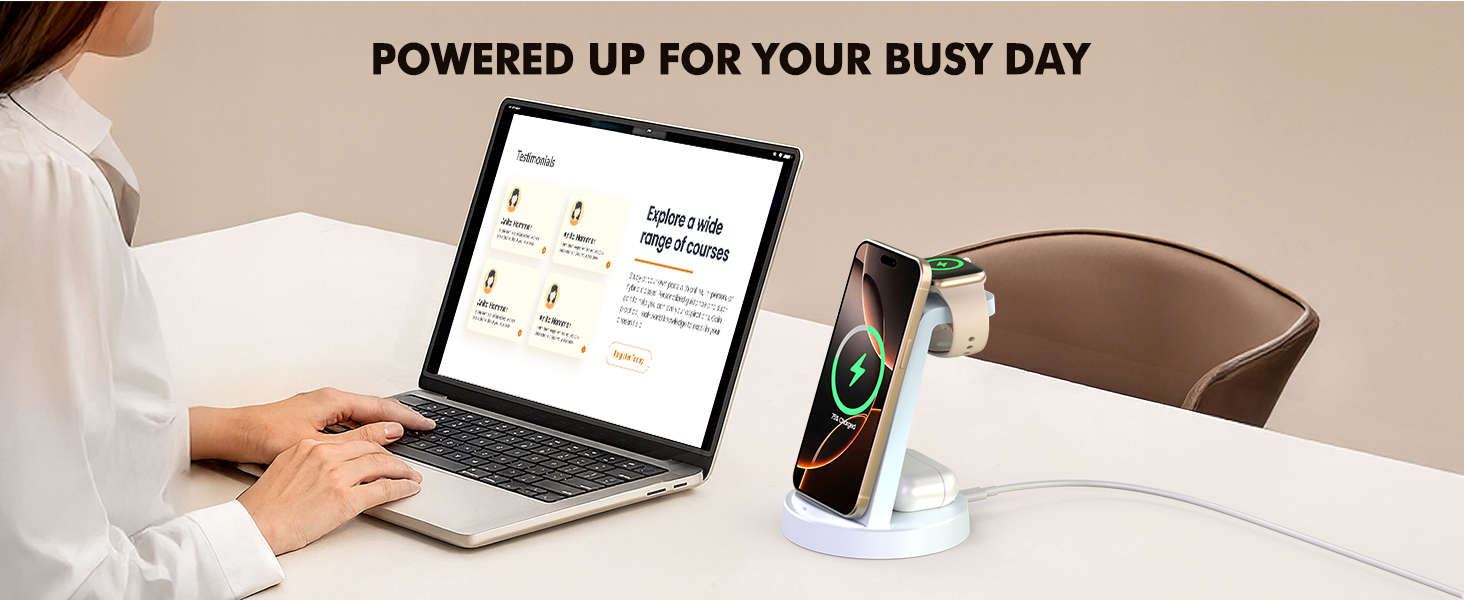 3 in 1 charging station