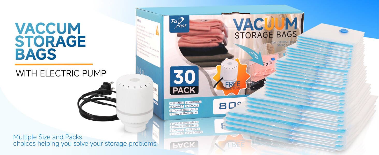clothing vacuum storage bags