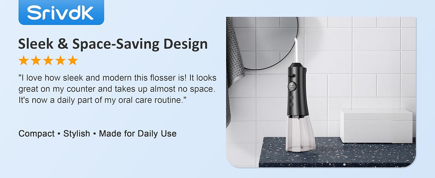 Water Dental Flosser for Teeth