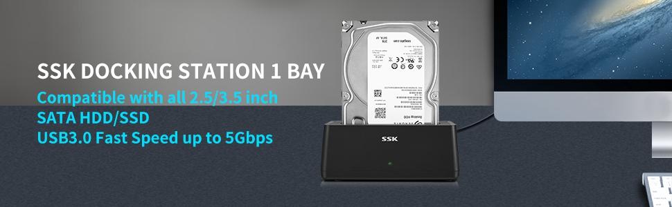 2.5 3.5 inch external hard drive docking station hdd enclosure reader adapter hard drive dock extern