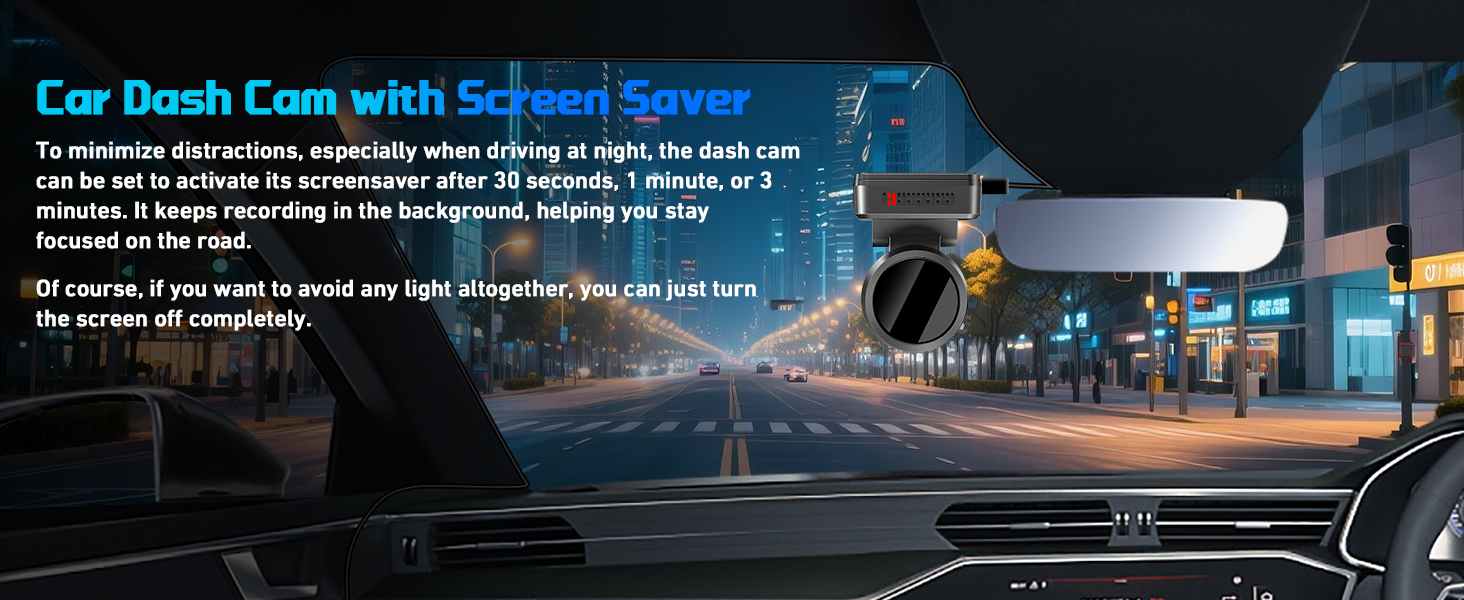 night vision dash cam