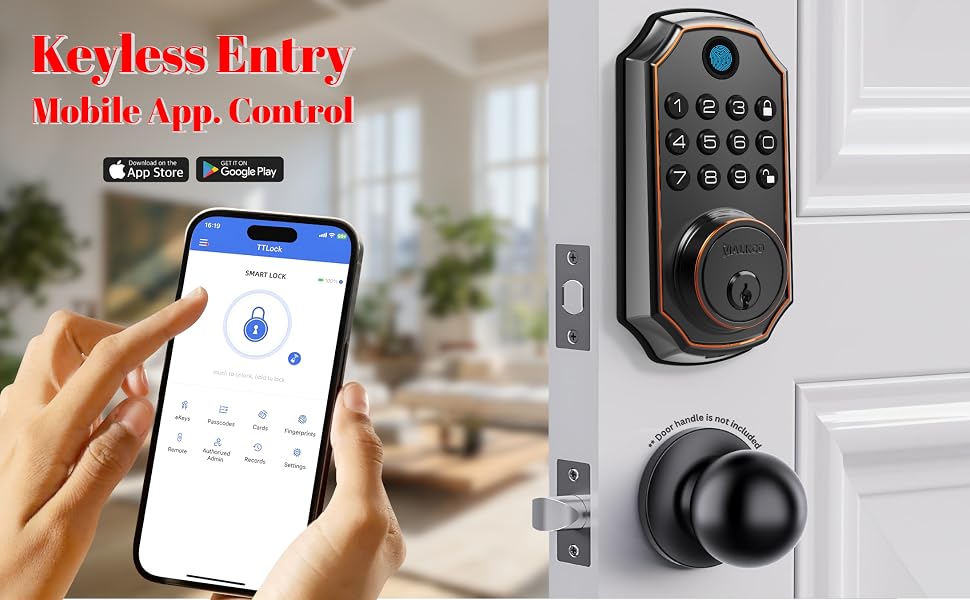 Keyless Entry Mobile App. Control