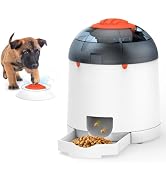 Potaroma Dog Puzzle Feeder Toy, Interactive IQ Training, Electronic Dog Toys, Automatic Rechargea...