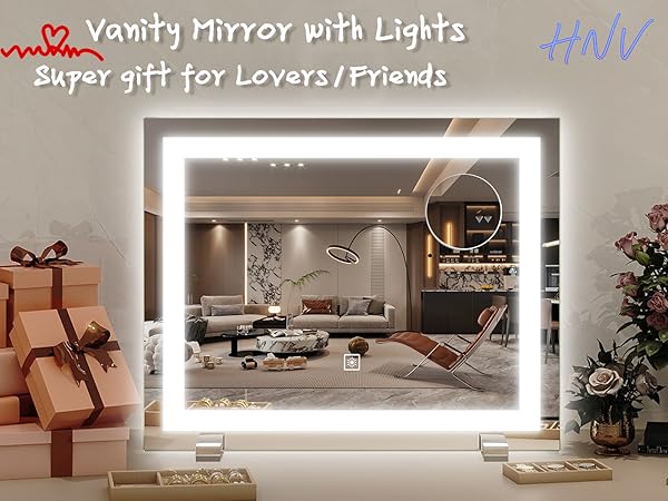 vanity mirror with light