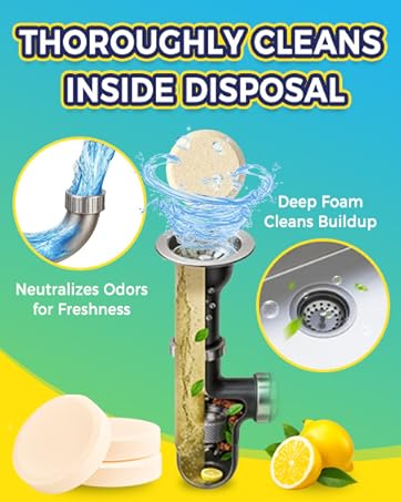 Garbage Disposal Cleaner Tablets