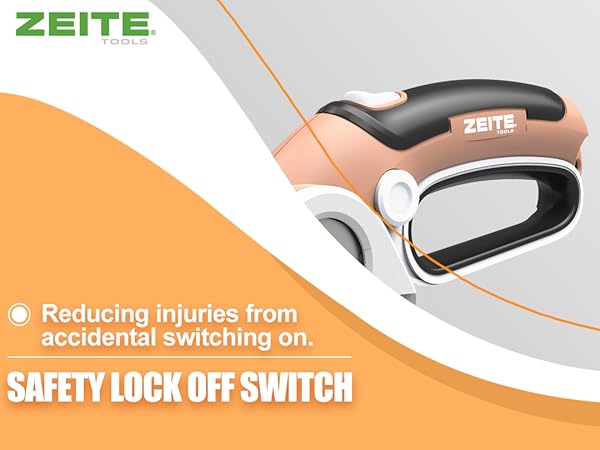 SAFETY LOCK &amp; SPECIAL HANDLE DESIGN