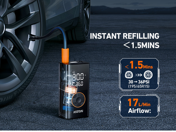 tire inflator portable air compressor