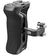 SmallRig Aluminum Side Handle for Camera Cages, Universal Ergonomic Side Handgrip with Bulit-in 1...