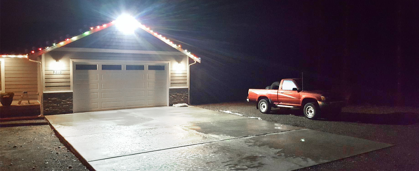 flood lights outdoor motion sensor for garage